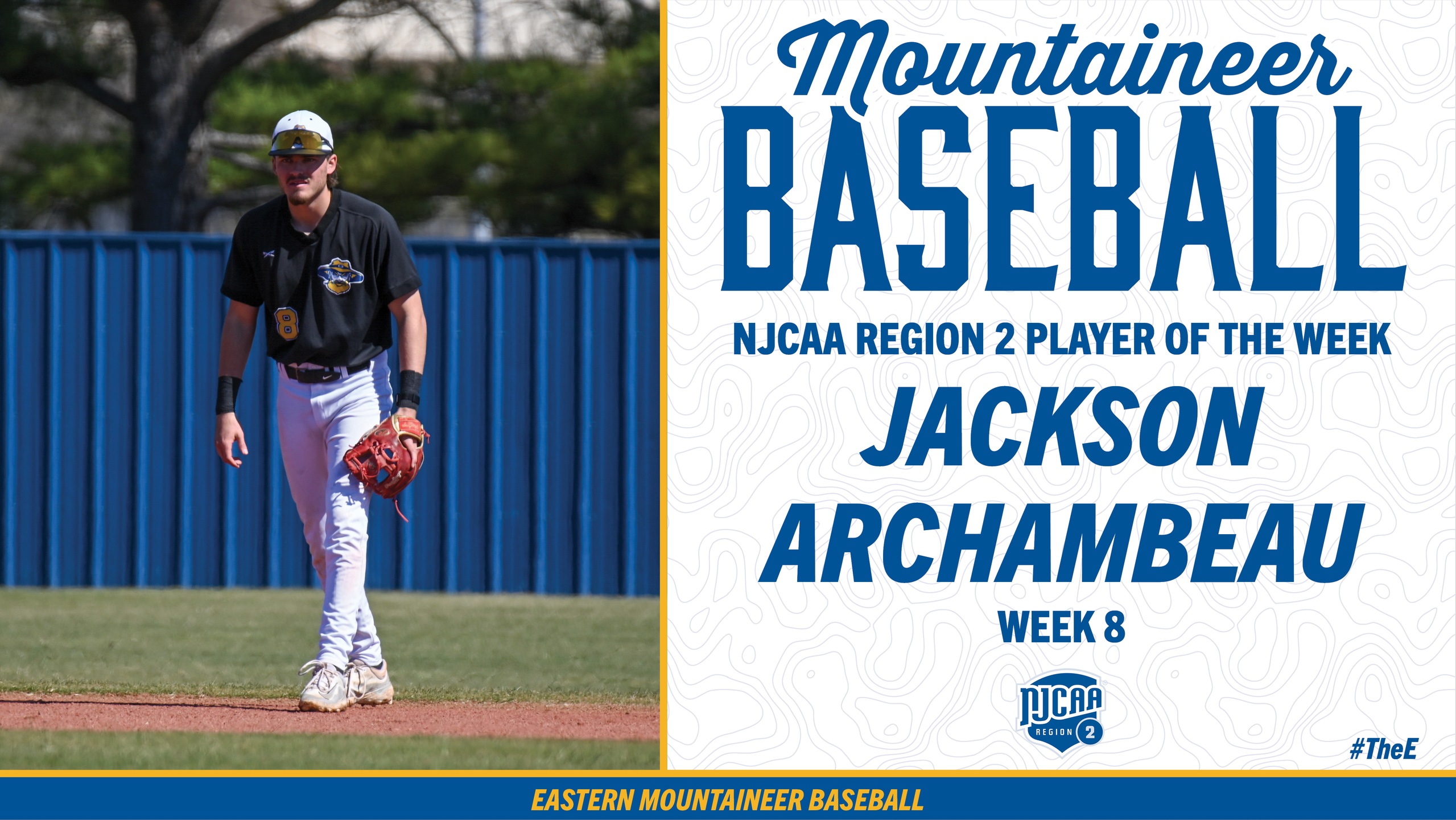 Jackson Archambeau earns NJCAA Region 2 Player of the Week honors