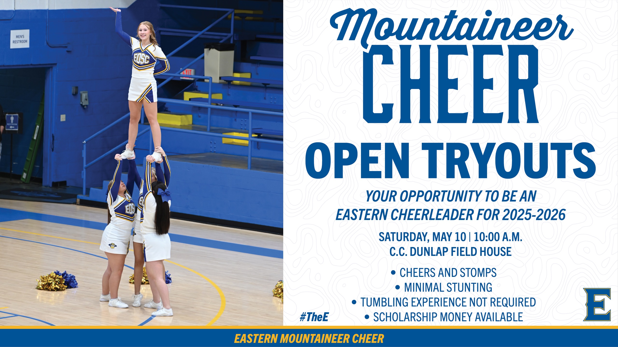 Eastern Cheer Tryouts for 2025-2026