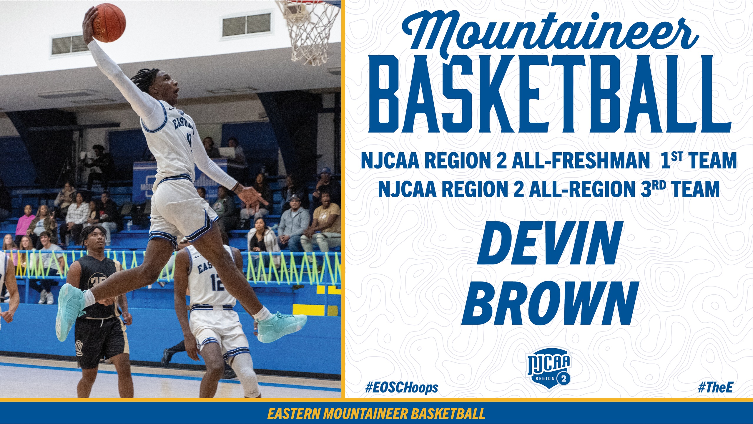 Devin Brown Named to All-Region Teams